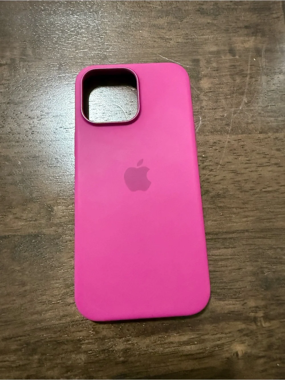 Apple Hot Pink Silicone iPhone Case